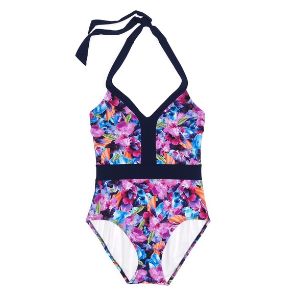 Lands end one piece swimsuit halter neck - Picture 4 of 5
